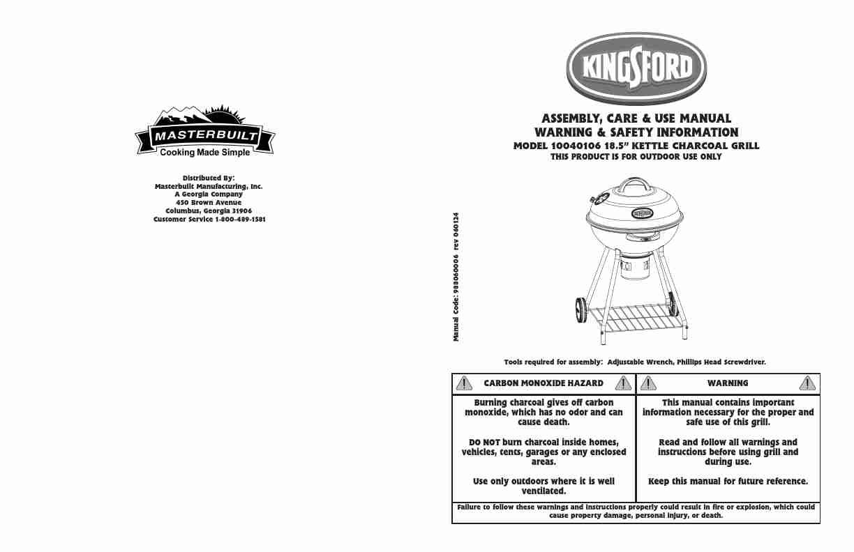 Kingsford Charcoal Grill KINGSFORD-page_pdf